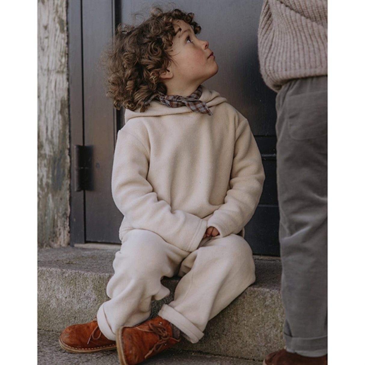 lalaby Ivory Freddy Fleece Set