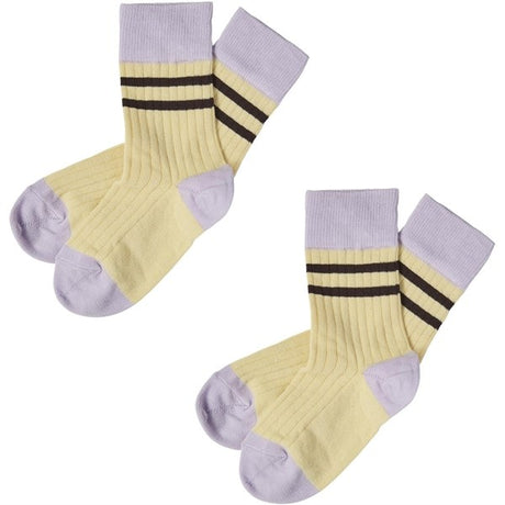 FUB Corn 2-pack Colour Block Socks