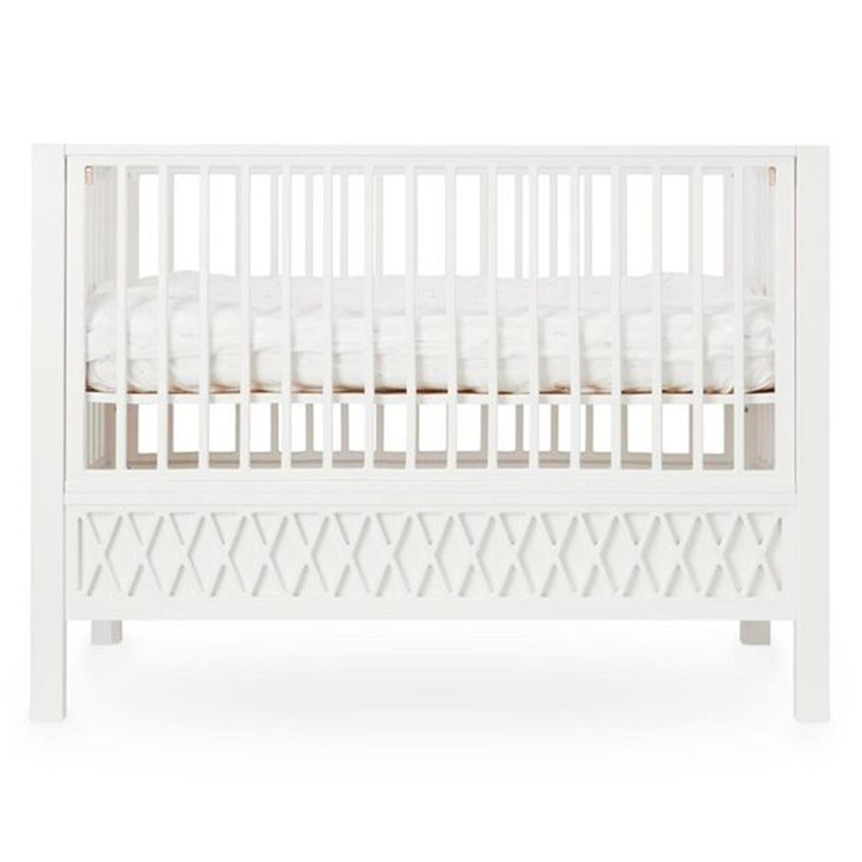 Cam Cam Copenhagen Harlequin Baby Bed White