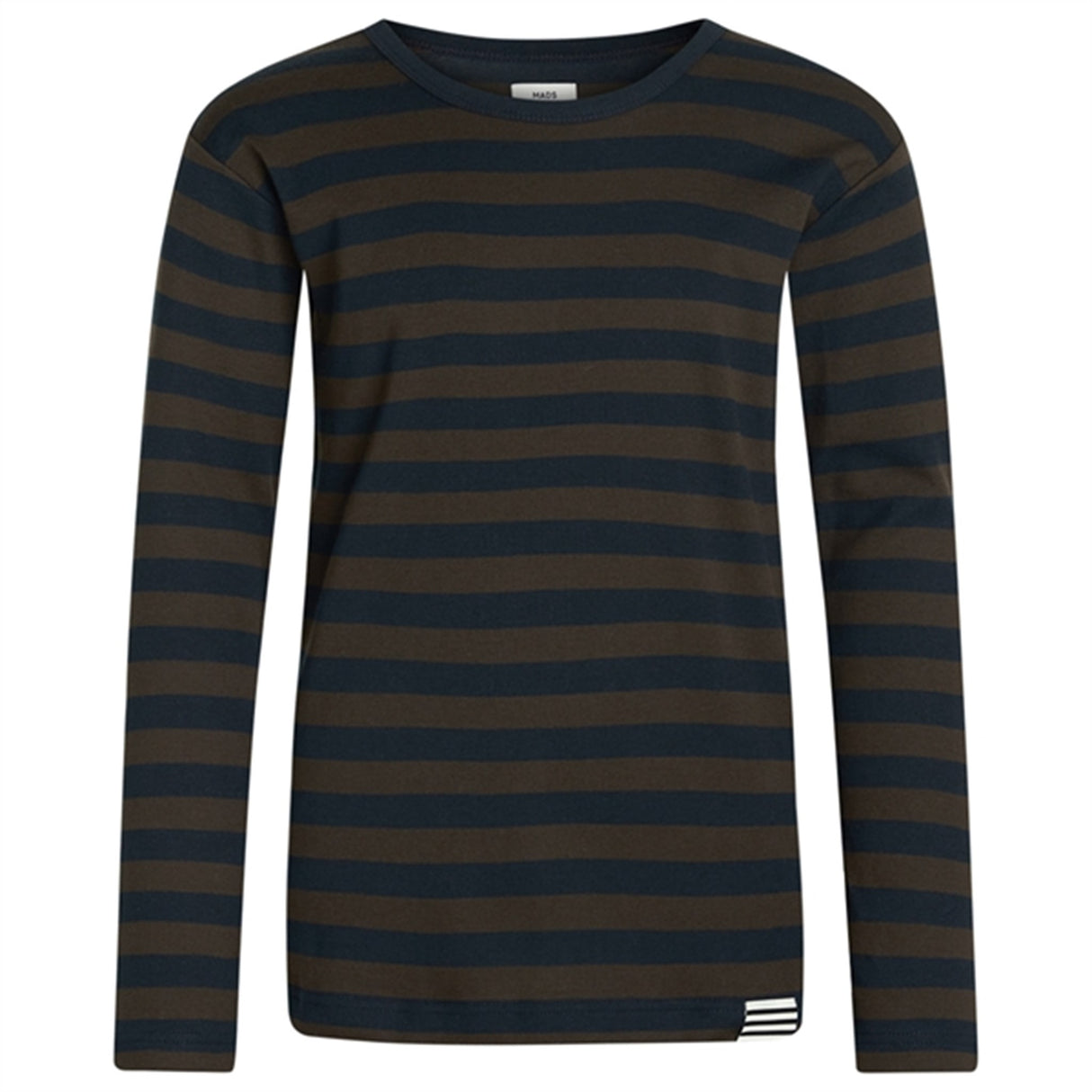 Mads Nørgaard Black Coffee/Sky Captain Midi Rib Tobino Blouse