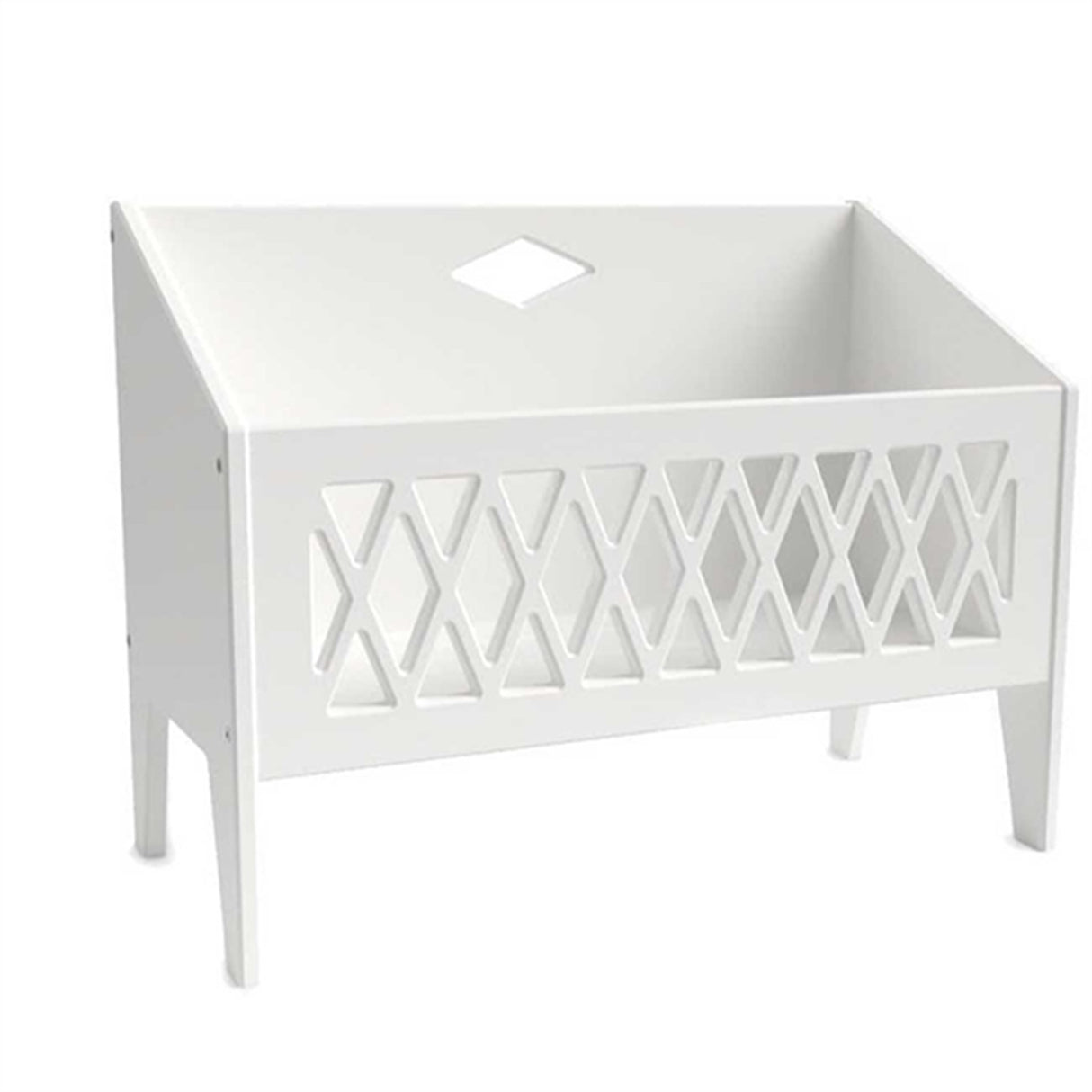 Cam Cam Copenhagen Harlequin Book Bench White