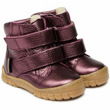 Angulus Beginner Tex Boots w Velcro Plum Shine