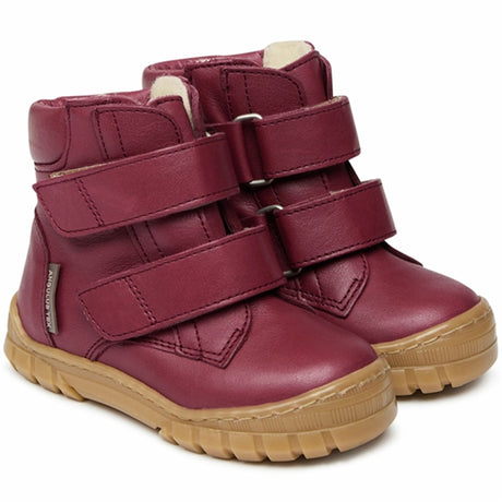Angulus Beginner Tex Boots w Velcro Plum