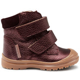 Angulus Starter Tex Boots With Velcro Bordeaux Shine/Bordeaux 2