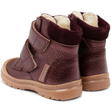 Angulus Starter Tex Boots With Velcro Bordeaux Shine/Bordeaux 3