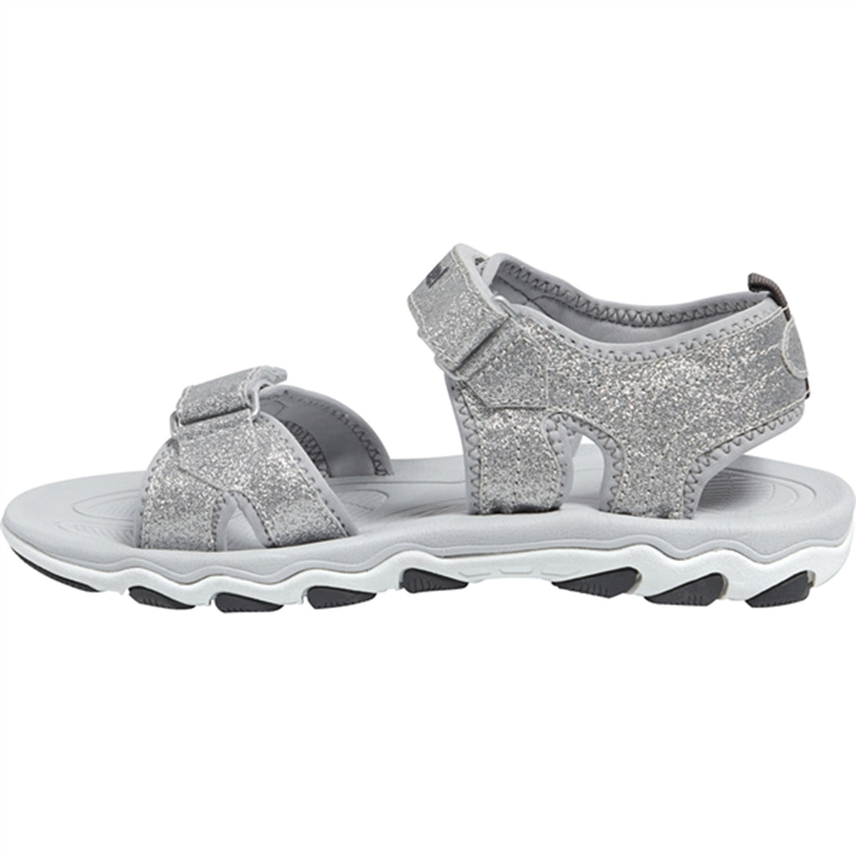 Hummel Sandal Glitter Jr Silver 4