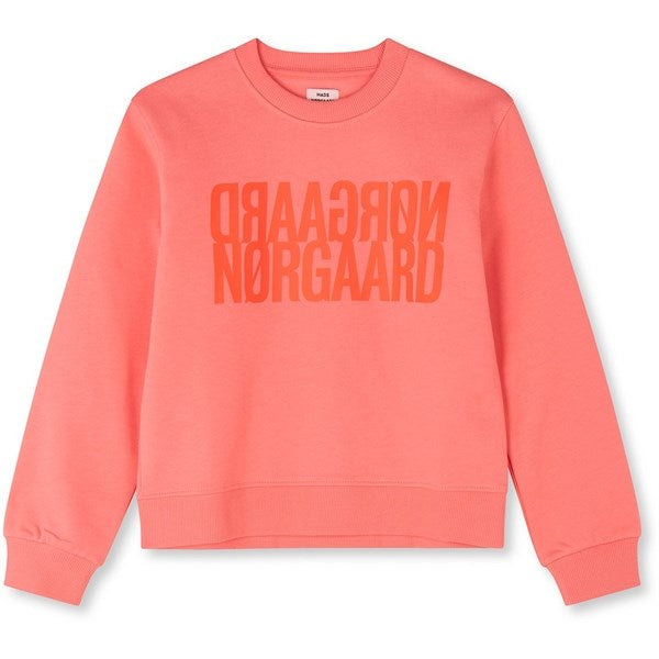 Mads Nørgaard Organic Sweat Talinka Sweatshirt Shell Pink