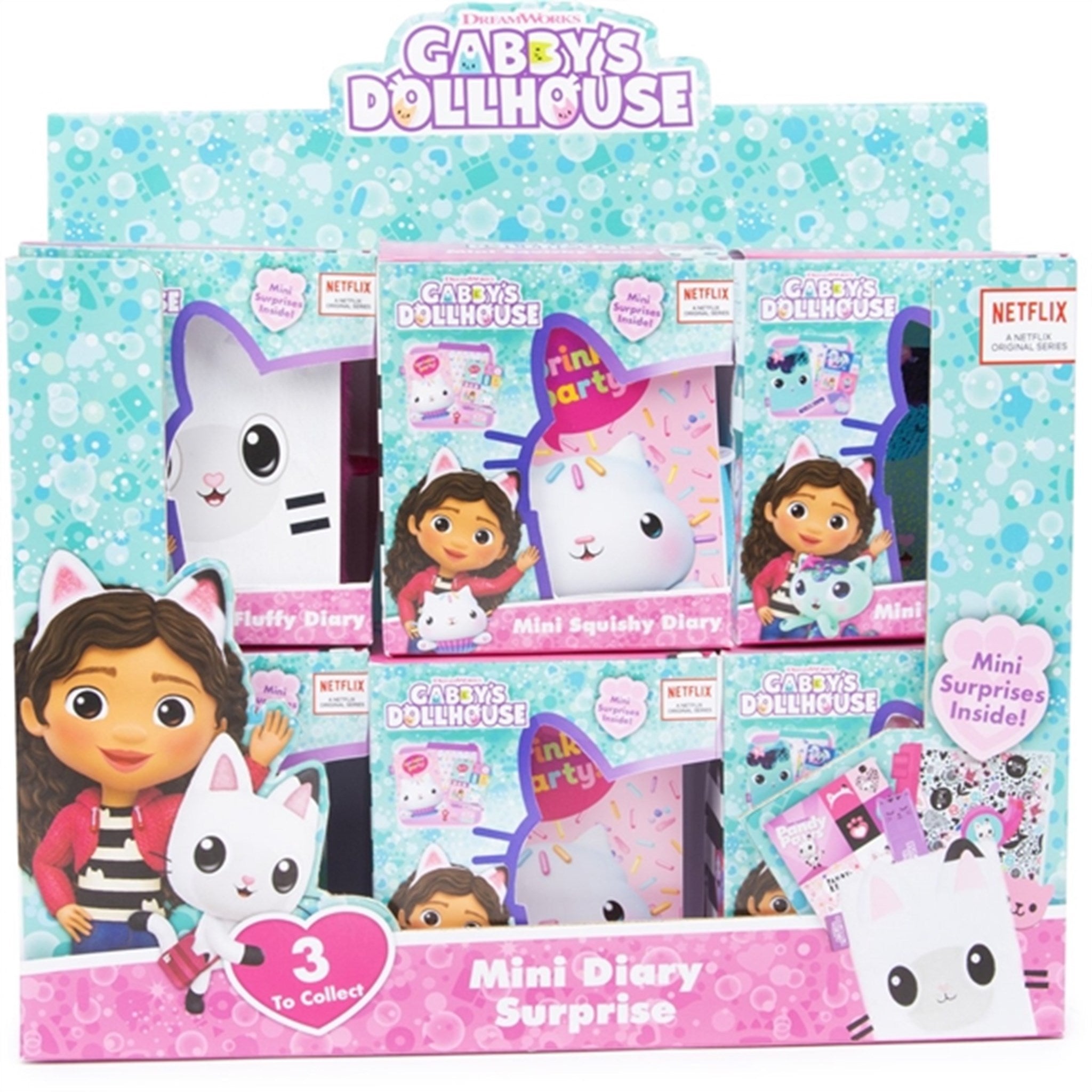 Gabby's Dollhouse Mini Diarys - Cupcake