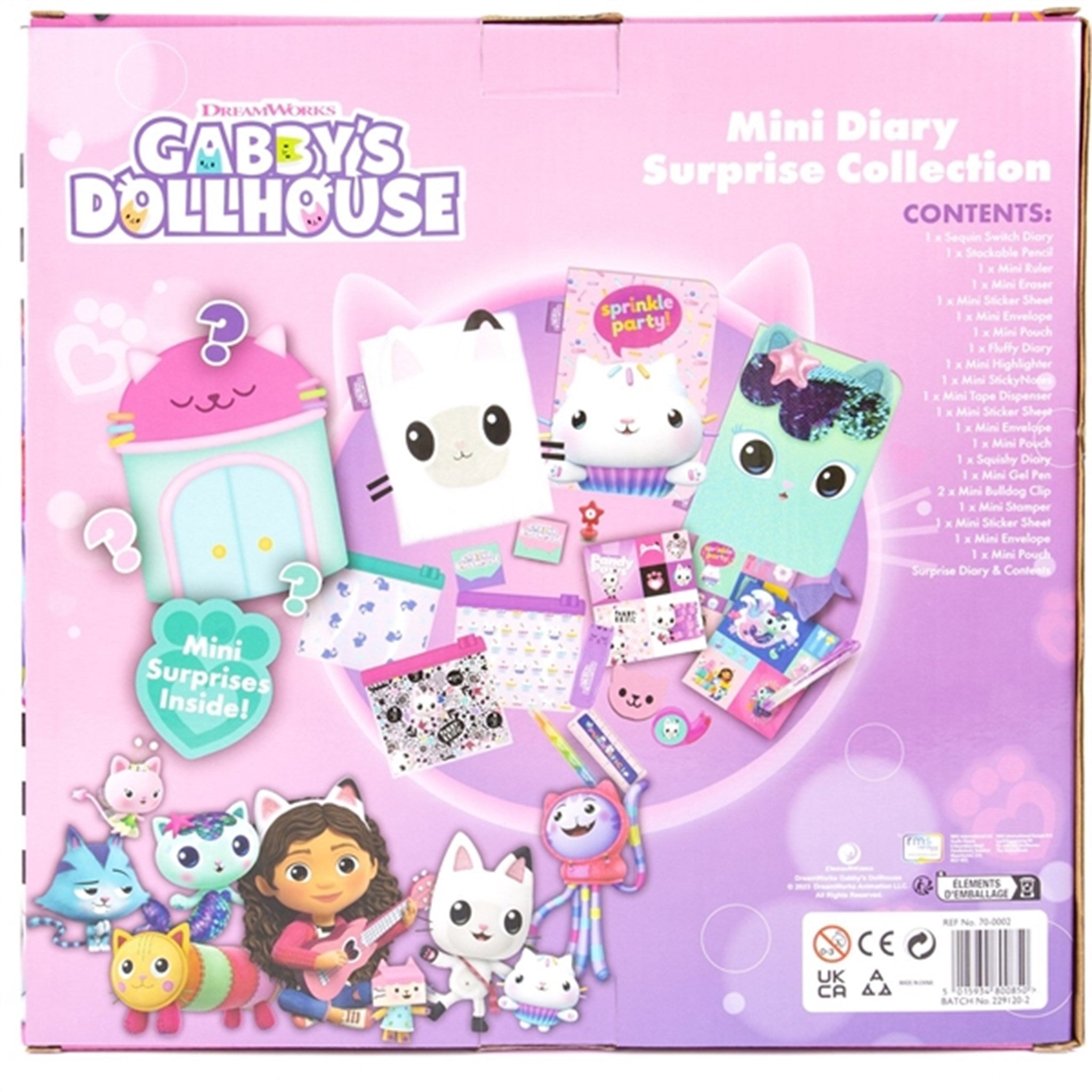 Gabby's Dollhouse Mini Diary Collection 5