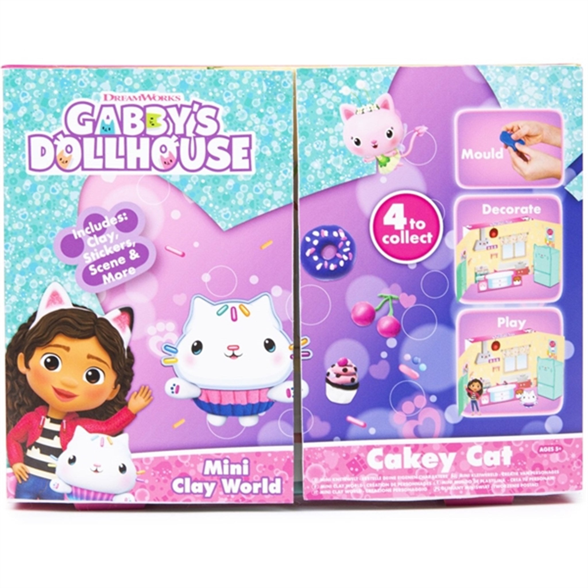 Gabby's Dollhouse Clay Kit - Cupcake