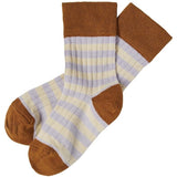 FUB Rust/Heather 2-pack Classic Striped Socks 2