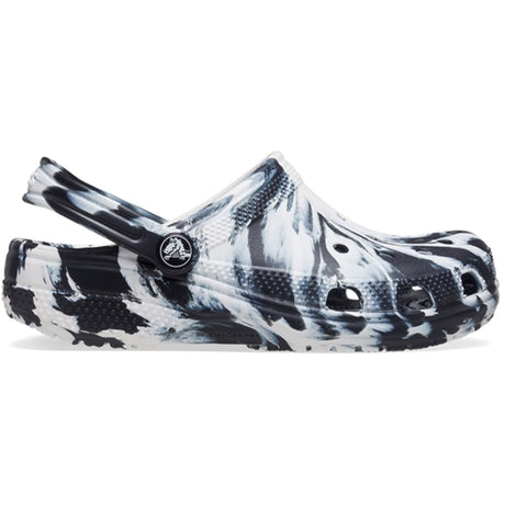 Crocs Classic Marbled Clog Black/White