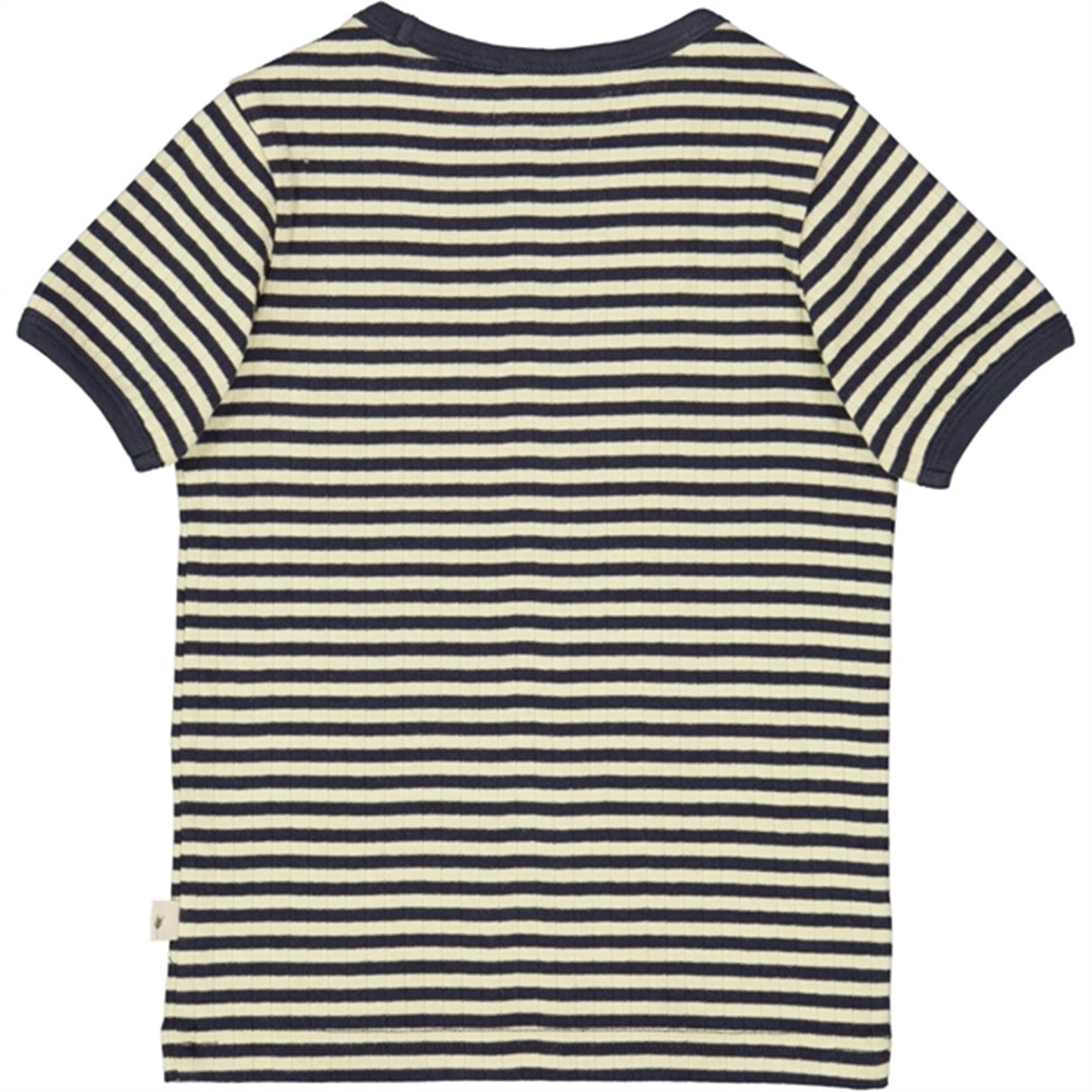 Wheat Midnight Stripe Surfcrab Badge T-shirt 3