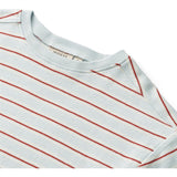 Wheat Light Blue Strip T-shirt Tommy