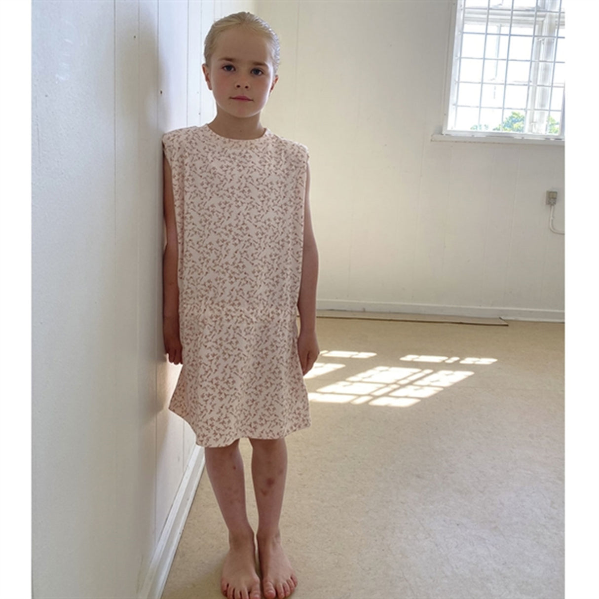 Gro Rose Cream Ally Summer Dress 2