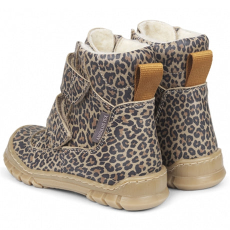 Angulus Tex Boots w Velcro Leopard 2
