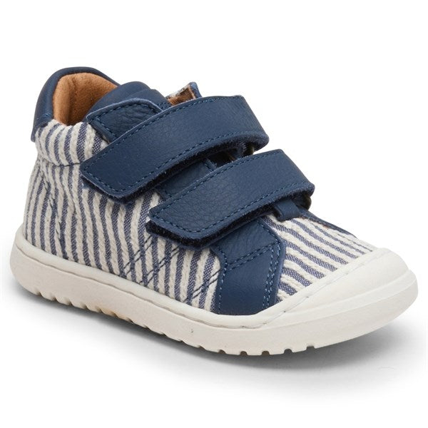 Bisgaard Thor V First Step Shoes Jeans Stripes