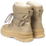 Angulus Tex-Boots With Ties and Zipper Sand 3