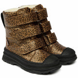 Angulus Tex-Boots w Velcro and Wool Lining Brown Leo