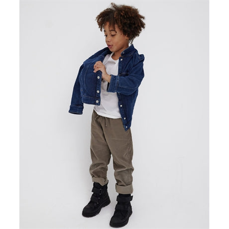 Angulus Tex-Boots w Velcro And Wool Lining Black 2