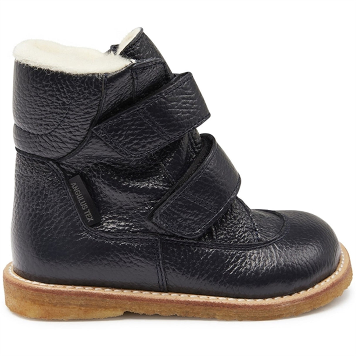 Angulus Tex-Boots With Velcro Navy 2