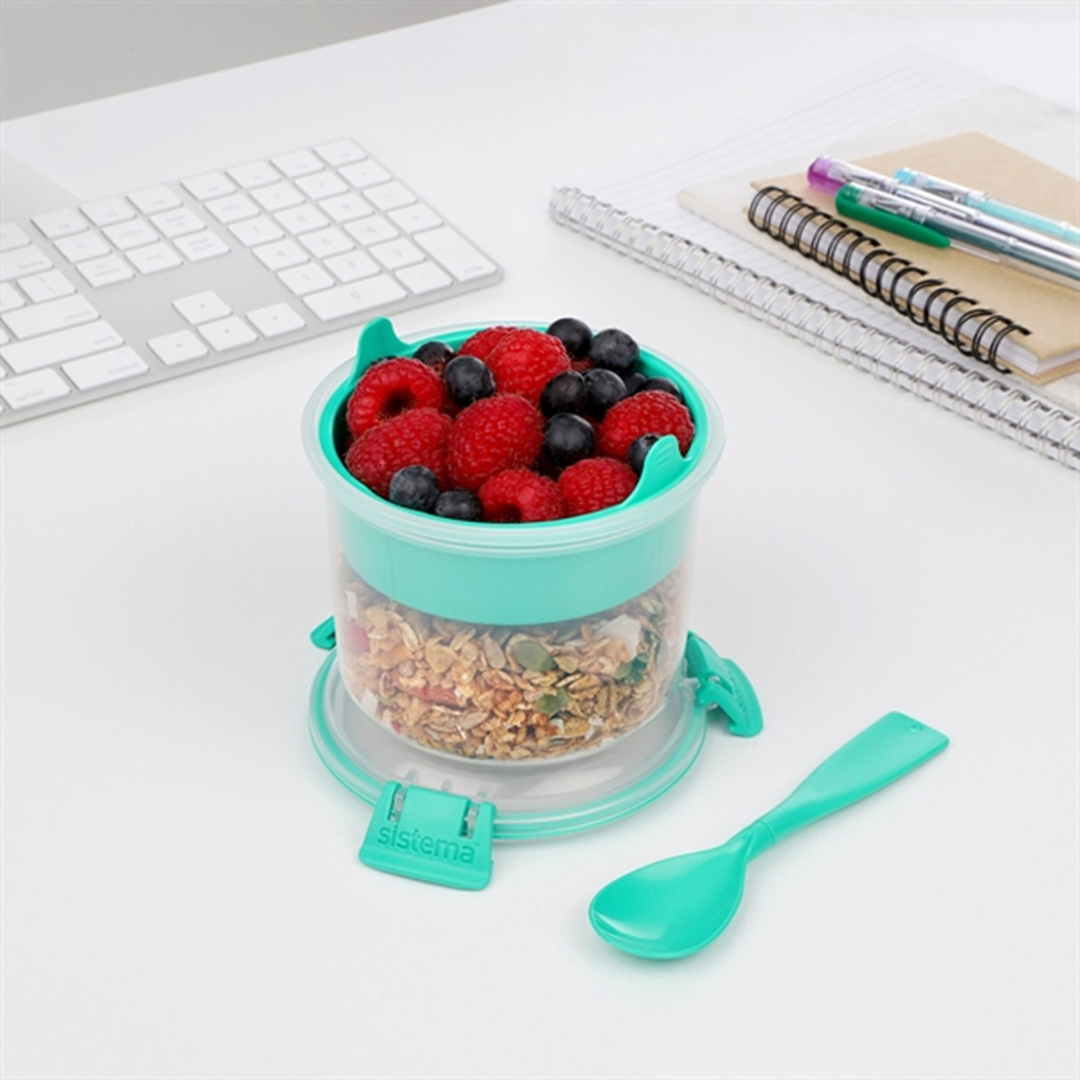 Sistema To Go Breakfast Box 530 ml Minty Teal 3