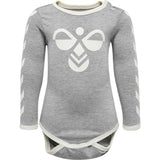 Hummel Grey Melange Flipper Body L/S