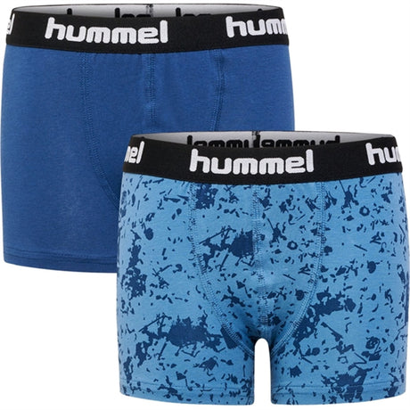 Hummel Dark Denim Nolan Boxers 2-pack