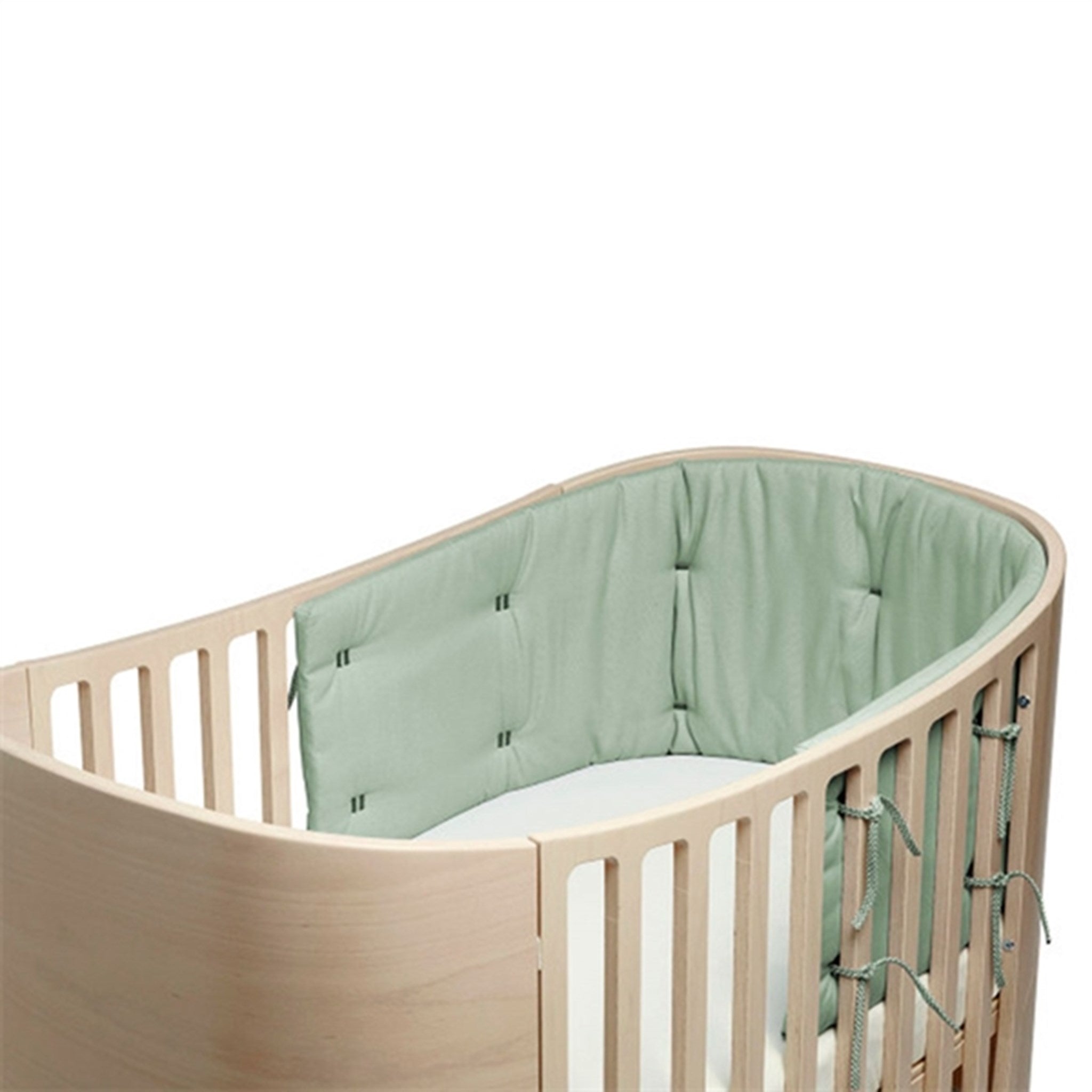 Leander Bed Bumper til Classic™ Baby Bed Sage Green 3