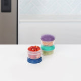 Sistema To Go Mini Bites Food Storage 130 ml Mixed Pack 3-pack