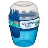 Sistema To Go Snack Capsule Lunch Box 515 ml Ocean Blue