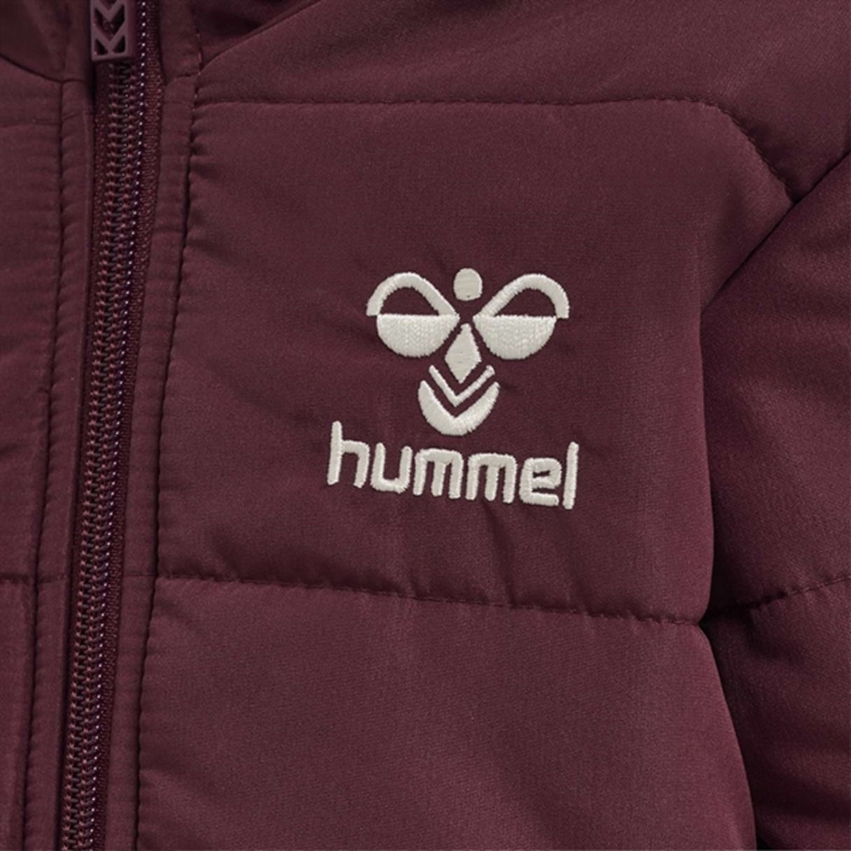 Hummel Vibe Winter Jacket Windsor Wine 2