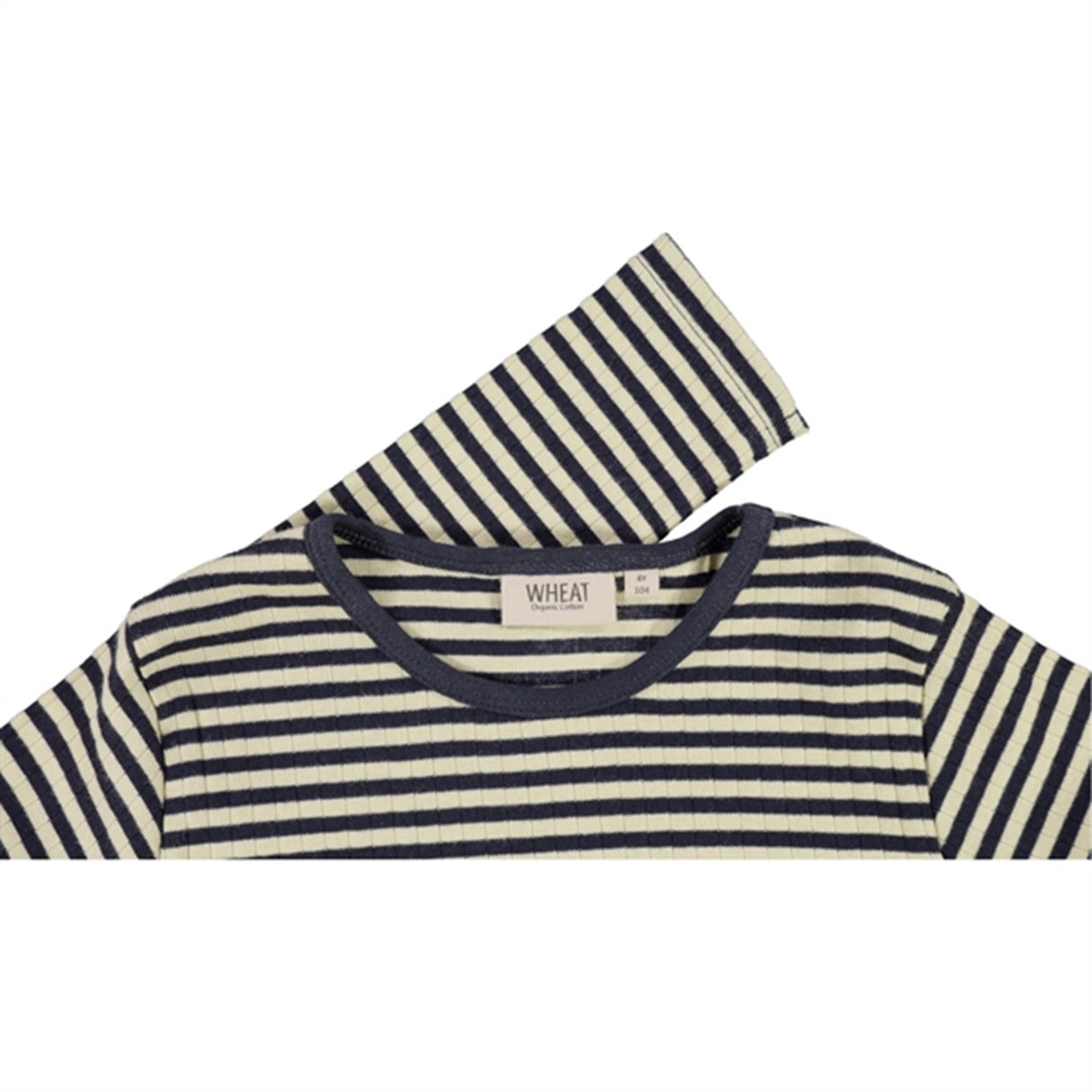 Wheat Midnight Stripe Striped Blouse 2