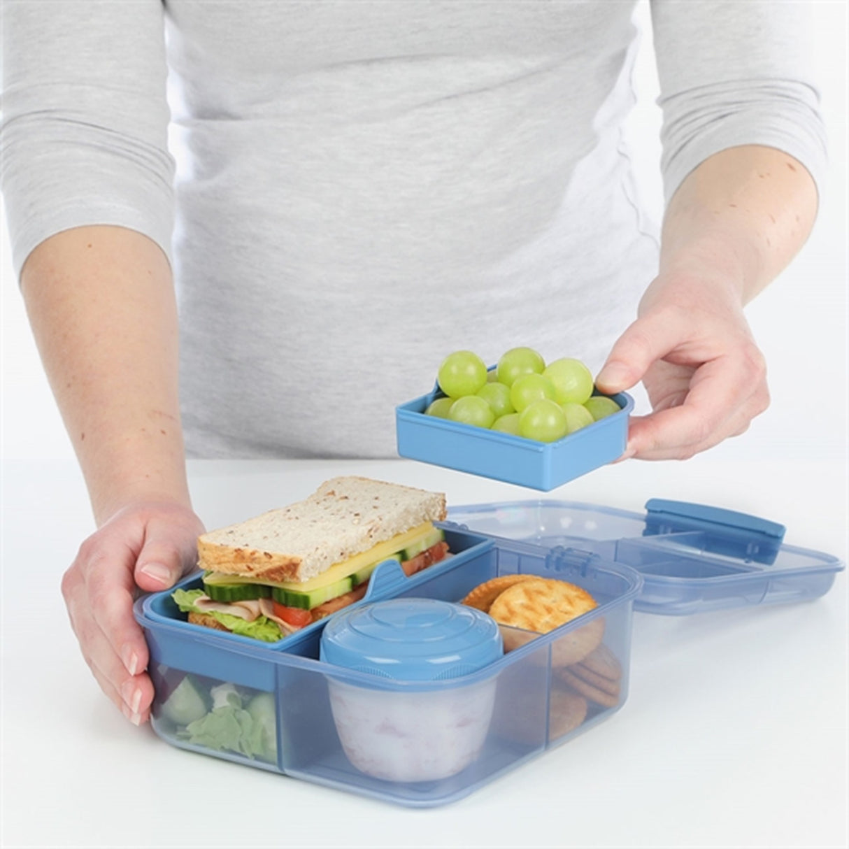 Sistema Bento Cube Lunch Box 1,25 L Mountain Blue 4