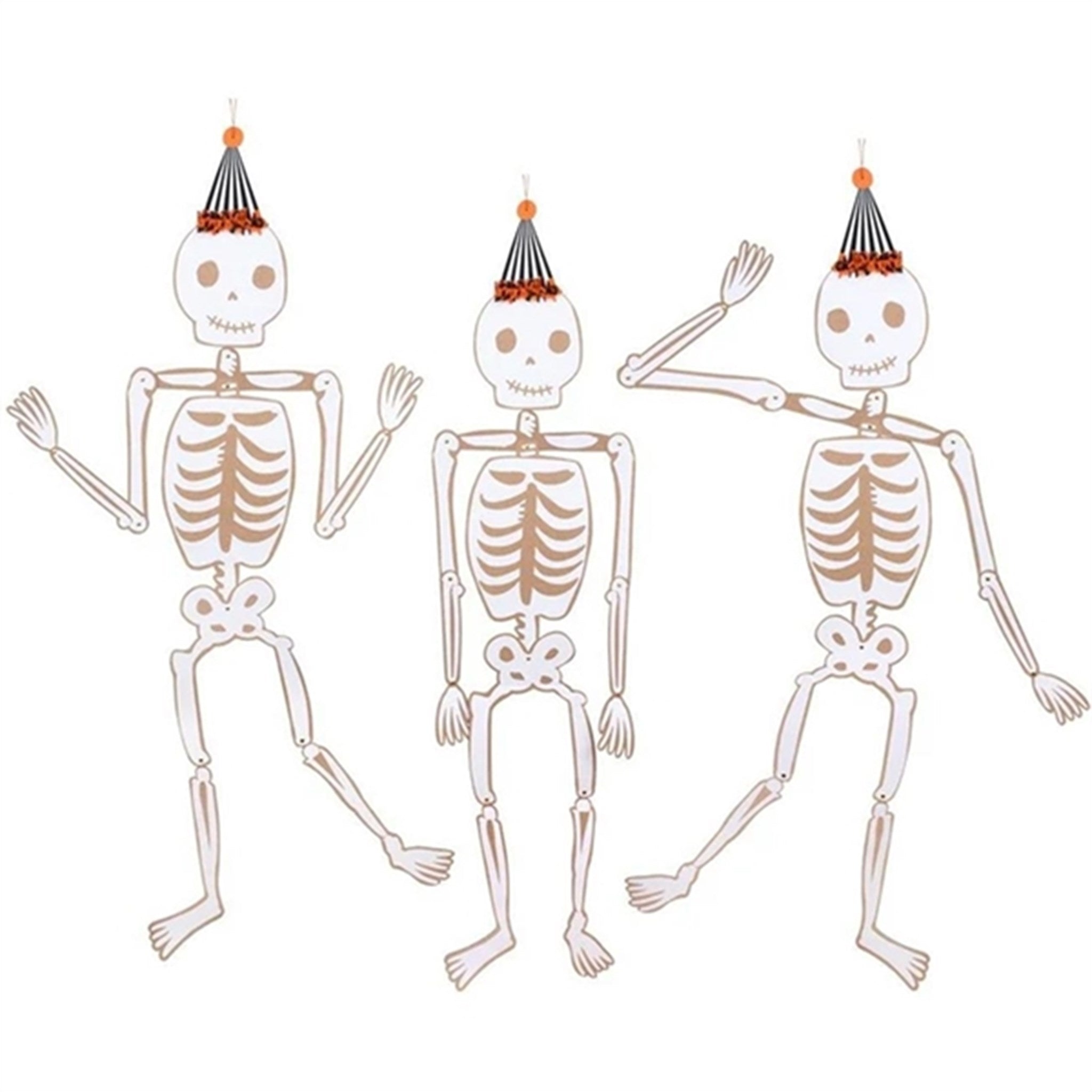 Meri Meri Halloween Skeleton Decorations