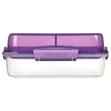 Sistema To Go Lunch Stack Rectangle Lunch Box 1,8 L Misty Purple 2