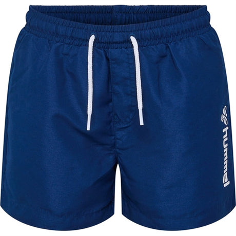 Hummel Navy Peony Bondi Swim Shorts