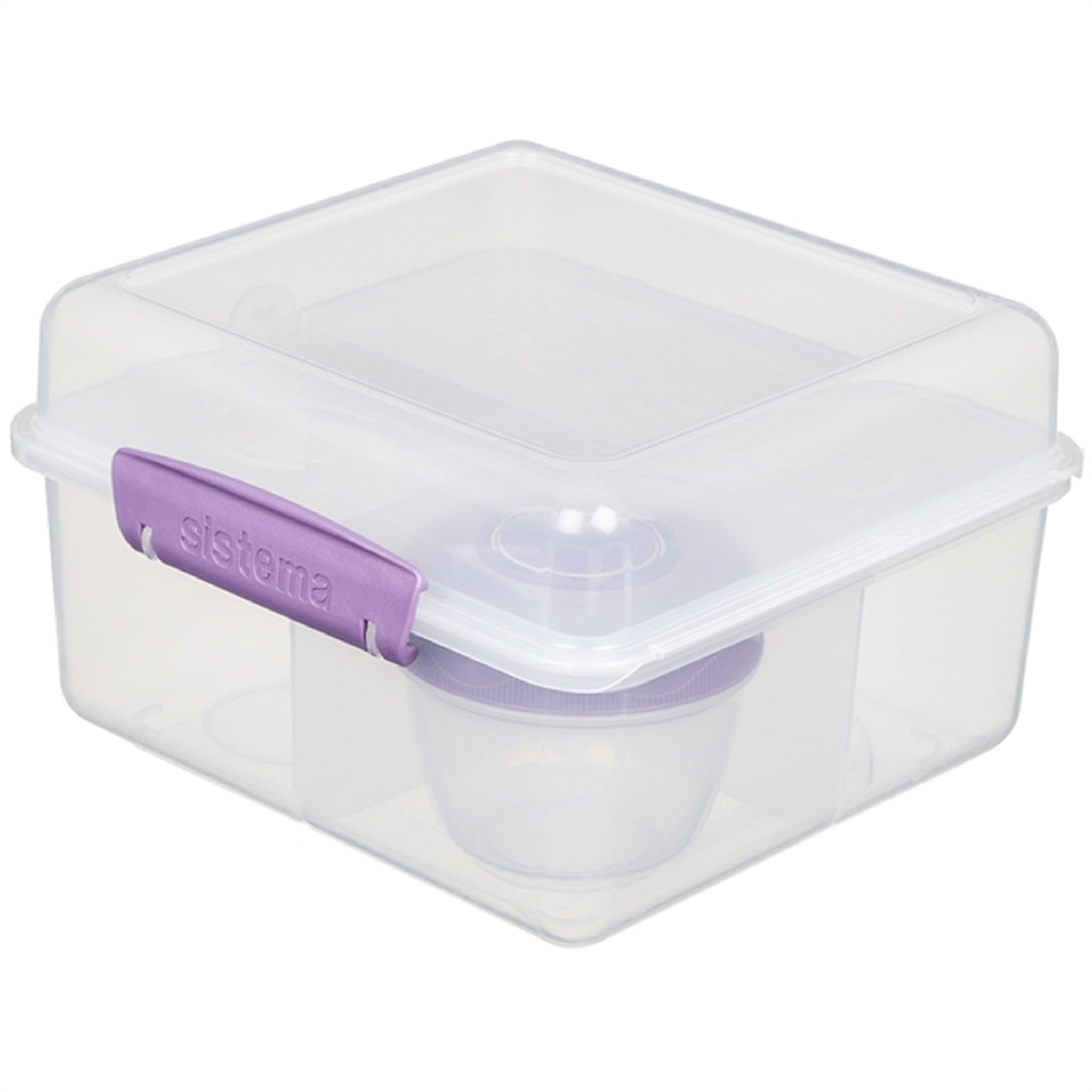 Sistema To Go Lunch Cube Max Lunch Box 2 L Misty Purple