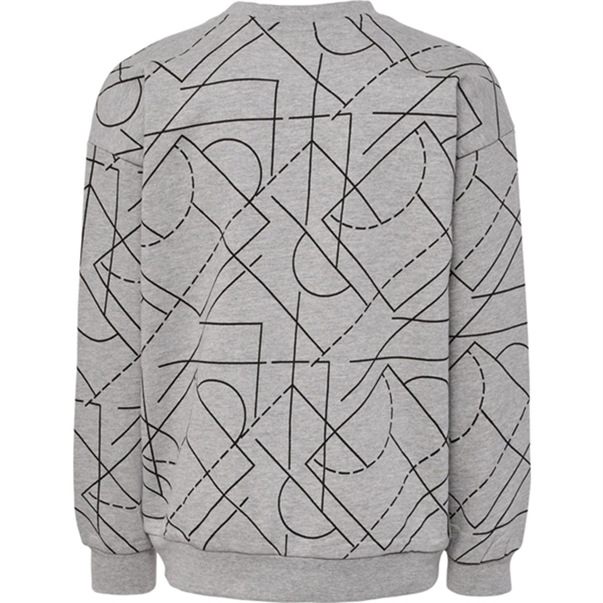 Hummel Grey Melange Trevor Sweatshirt 4