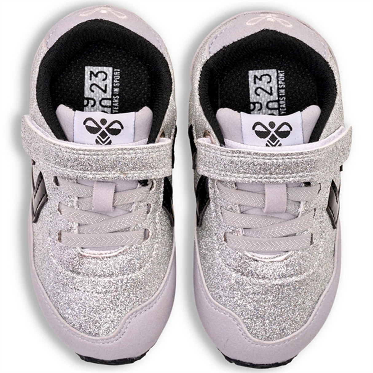 Hummel Reflex Glitter Infant Sneakers Silver