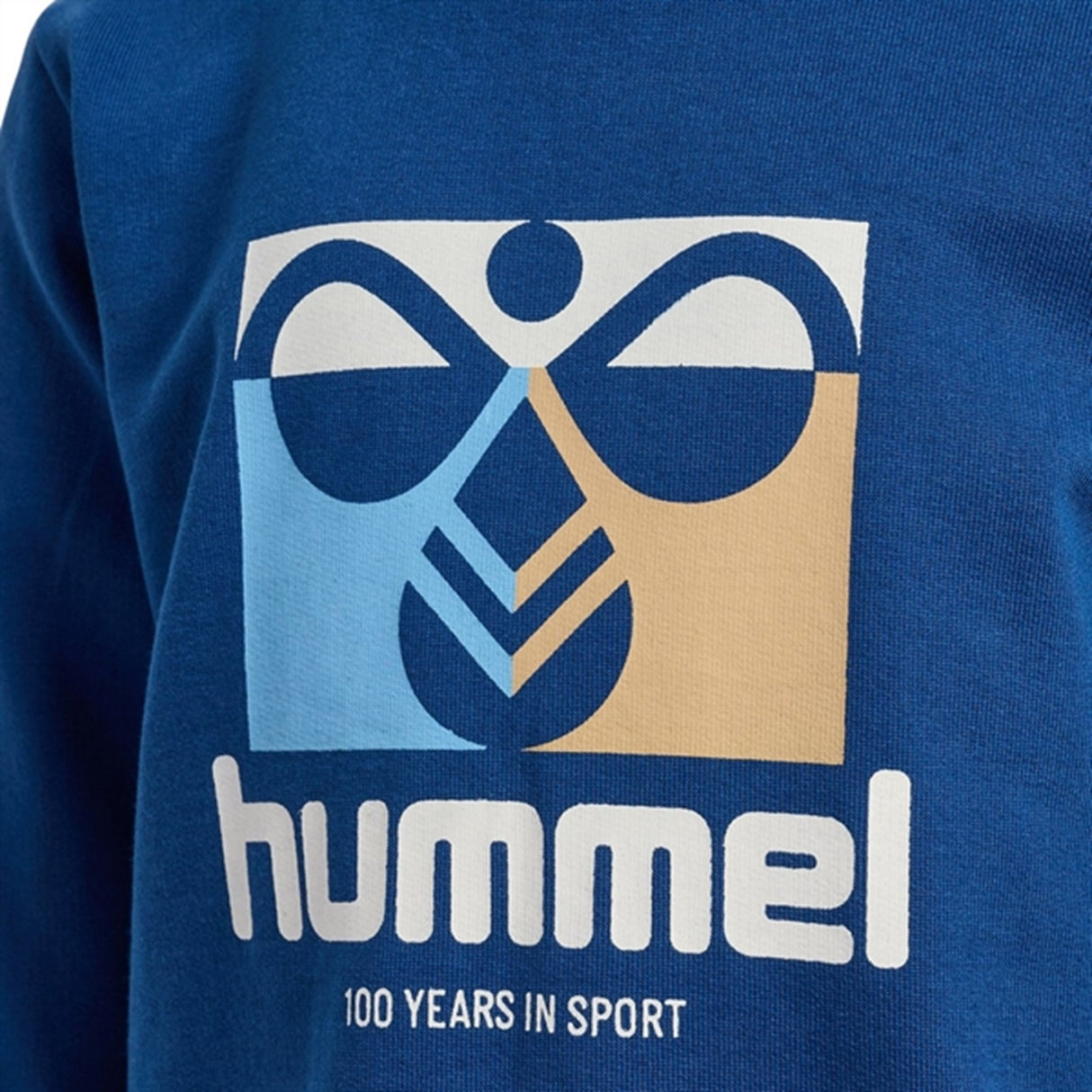 Hummel Navy Peony Lime Sweatshirt 2