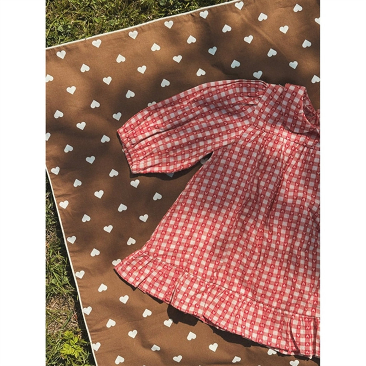 Flöss Ally Dress Heart Gingham 4