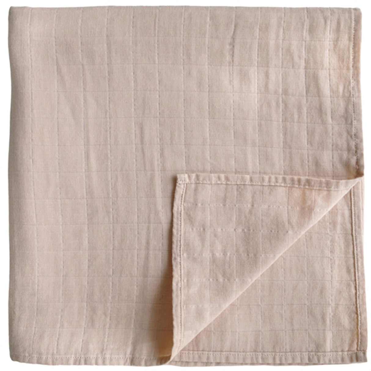 Mushie Swaddle Blush