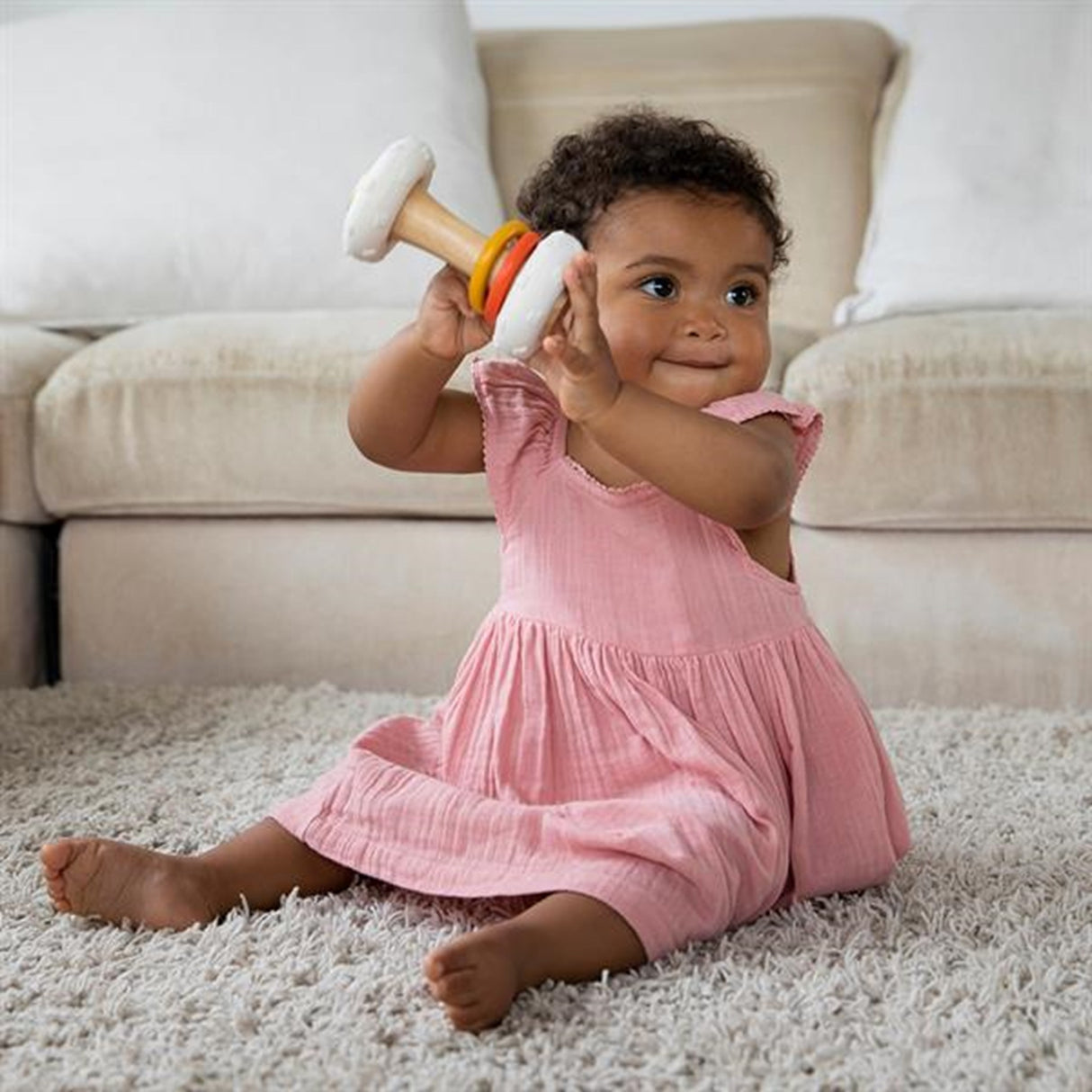 Sophie la Girafe So Pure Rubber & Wood Sophie's Totem Rangle 2