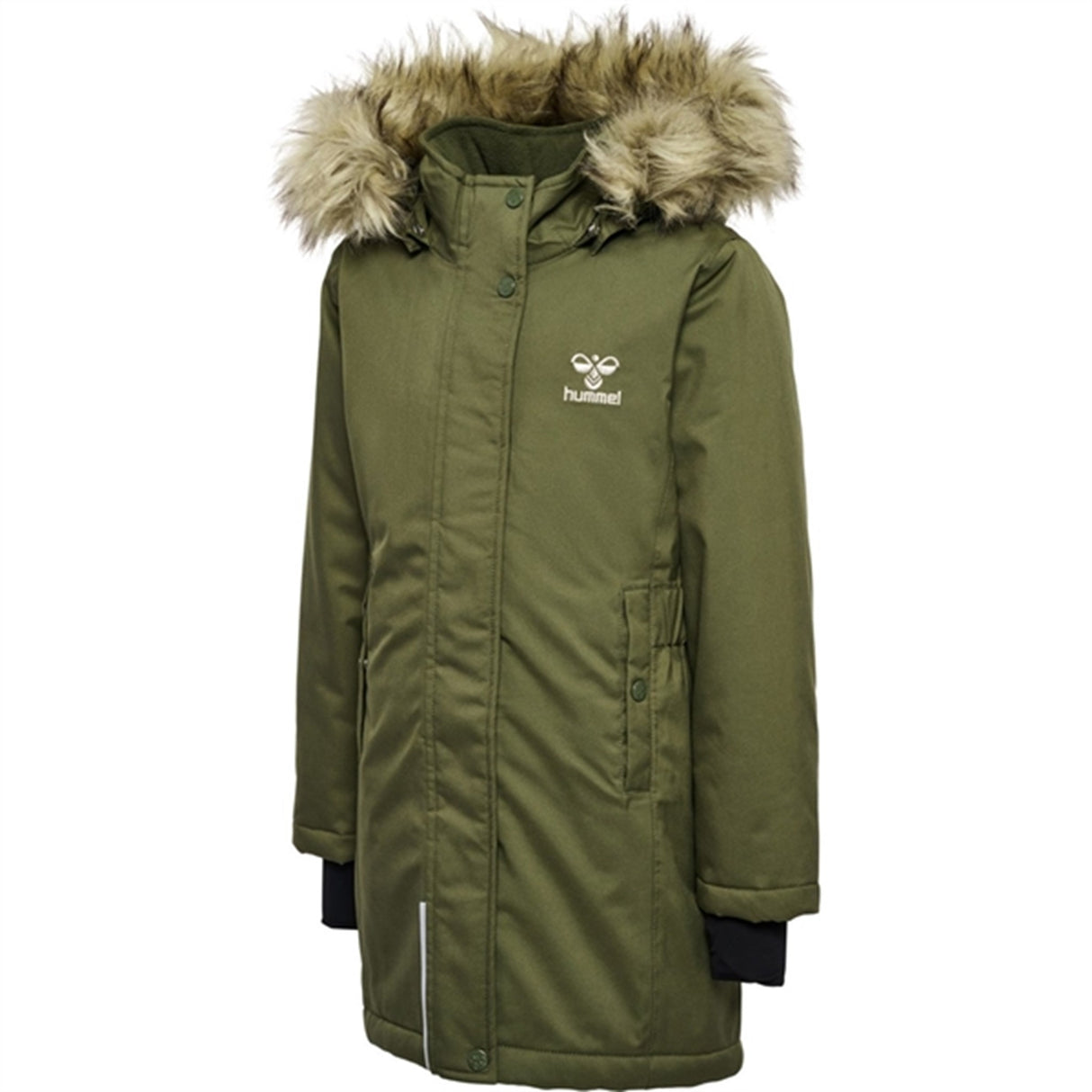 Hummel Coat Alma Tex Olive Night 4