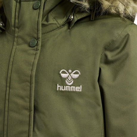 Hummel Coat Alma Tex Olive Night 2