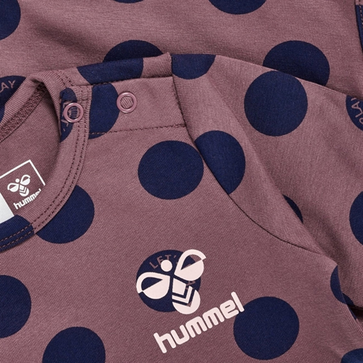 Hummel Rose Brown Dotty Body 2