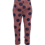 Hummel Rose Brown Dotty Leggings 4