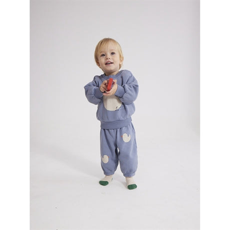 Bobo Choses Blue Rubber Duck Sweatshirt 2