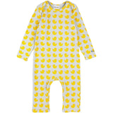 Bobo Choses Light Grey Rubber Duck Onesie AOP